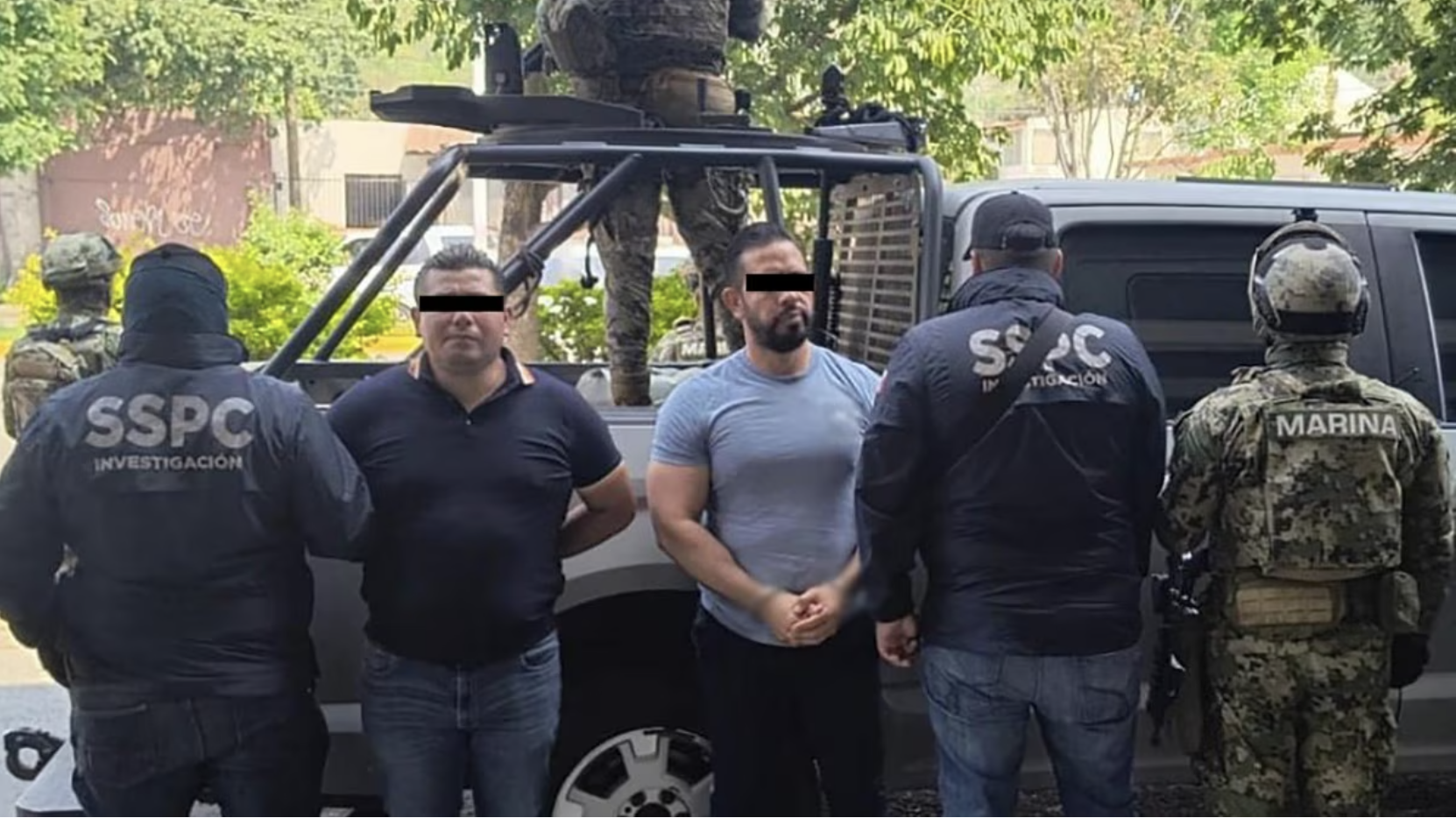 Detenidos de La Barredora en Jalisco